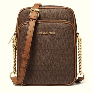 Michael Kors Jet Set Travel medium logo crossbody